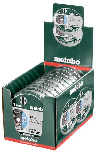 metabo-trennscheiben-sp-115-x-1-0-x-22-23-mm-inox-tf-41-616358000-10-st-ck-d-nne image 5