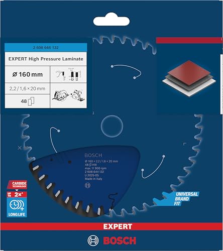bosch-expert-high-pressure-laminate-kreiss-geblatt-160-x-20-mm-z48-f-r-handkreis image 6