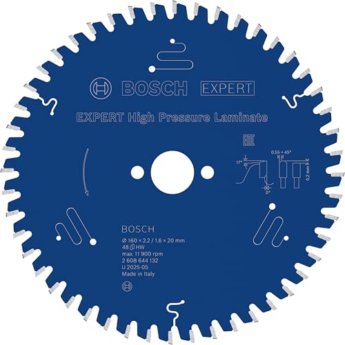 bosch-expert-high-pressure-laminate-kreiss-geblatt-160-x-20-mm-z48-f-r-handkreis image 5
