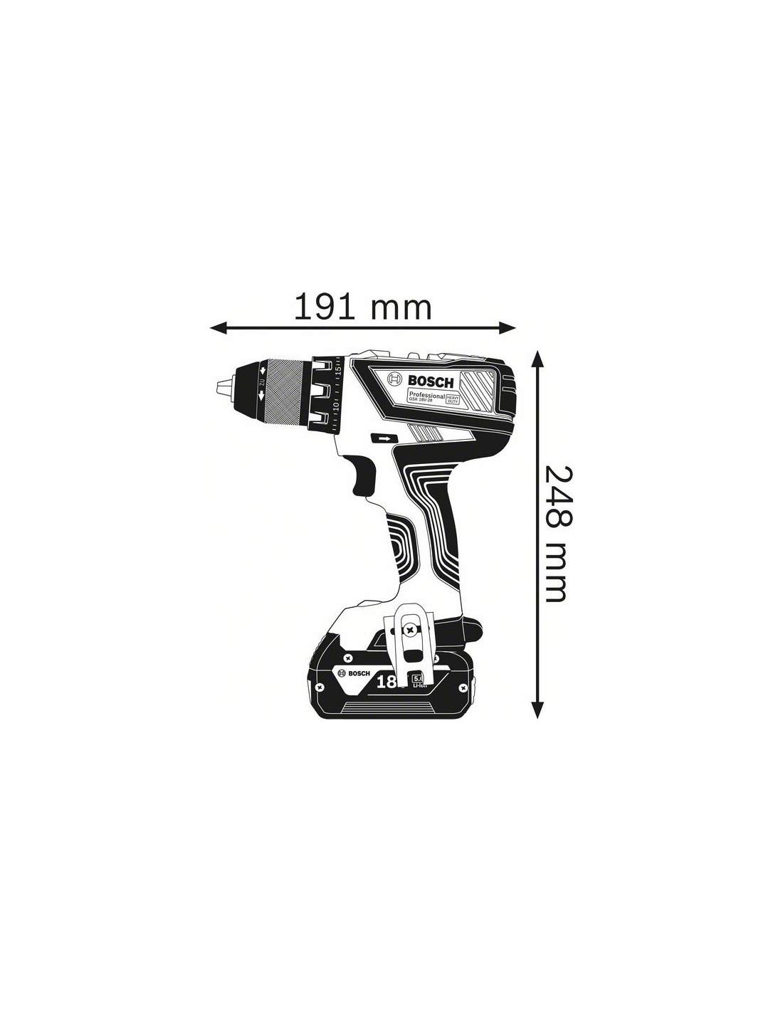 bosch-professional-18v-system-3-ger-te-set-gsr-18v-28-akku-bohrschrauber-gdr-18v image 4