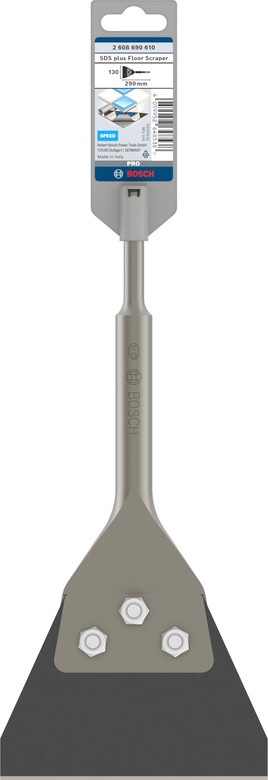 bosch-pro-sds-plus-floor-scraper-bodenschaber-130-x-290-mm-stahlspachtel-zum-ent image 2