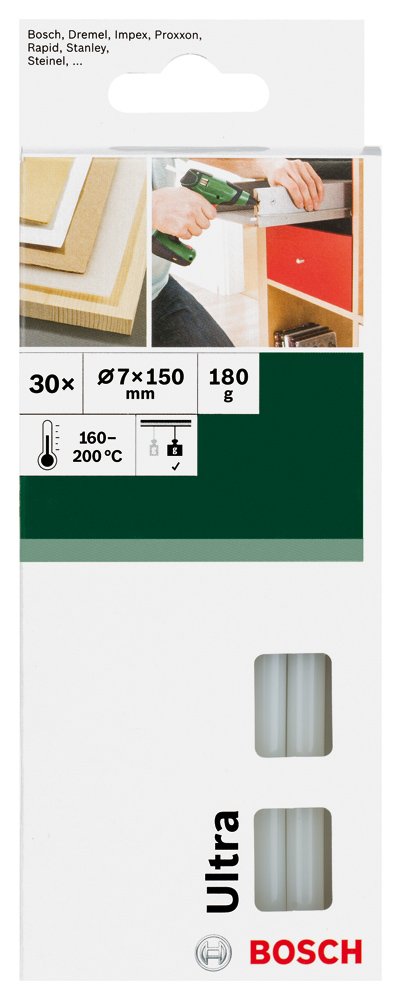 bosch-accessories-30-st-ck-klebesticks-ultra-7-mm-l-nge-150-mm-transparente-hei- image 2