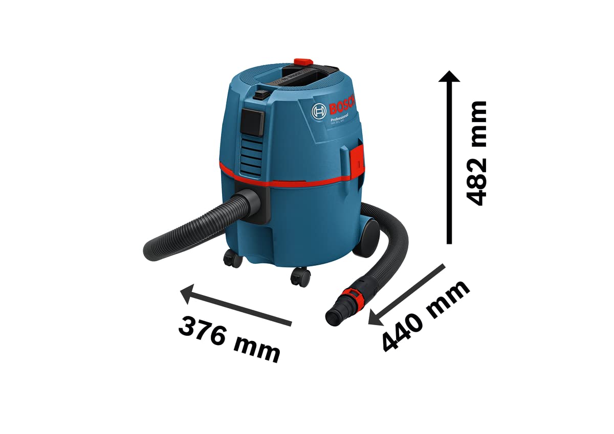 bosch-professional-nass-trockensauger-gas-20-l-sfc-1-200-w-saugturbine-semi-auto image 2