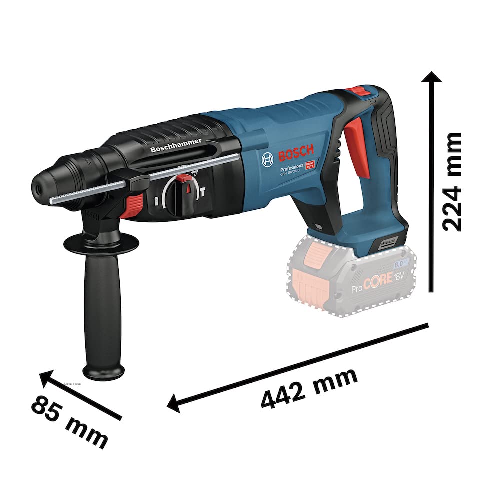 bosch-professional-gbh-18v-26-d-akku-bohrhammer-18v-system-2-5-j-b-rstenlos-d-ha image 5