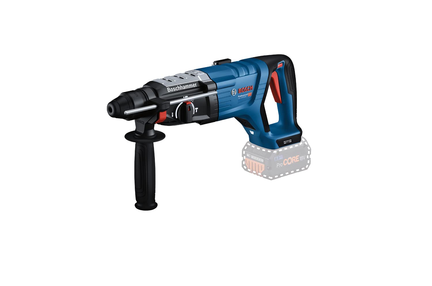 bosch-professional-gbh-18v-28-dc-akku-bohrhammer-18v-system-mit-d-griff-kickback image 3
