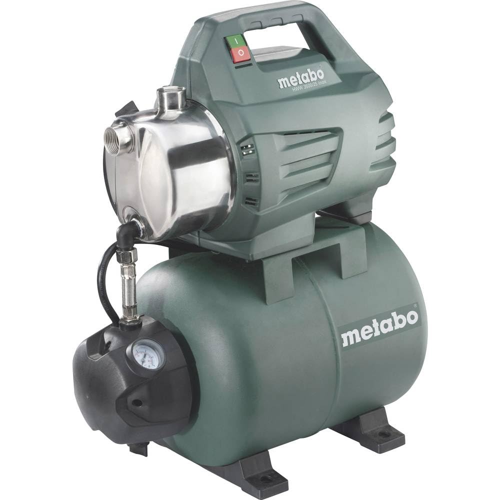 metabo-hww-3500-25-inox-hauswasserwerk-900-w-edelstahl-gartenpumpe-mit-24-l-druc image 1