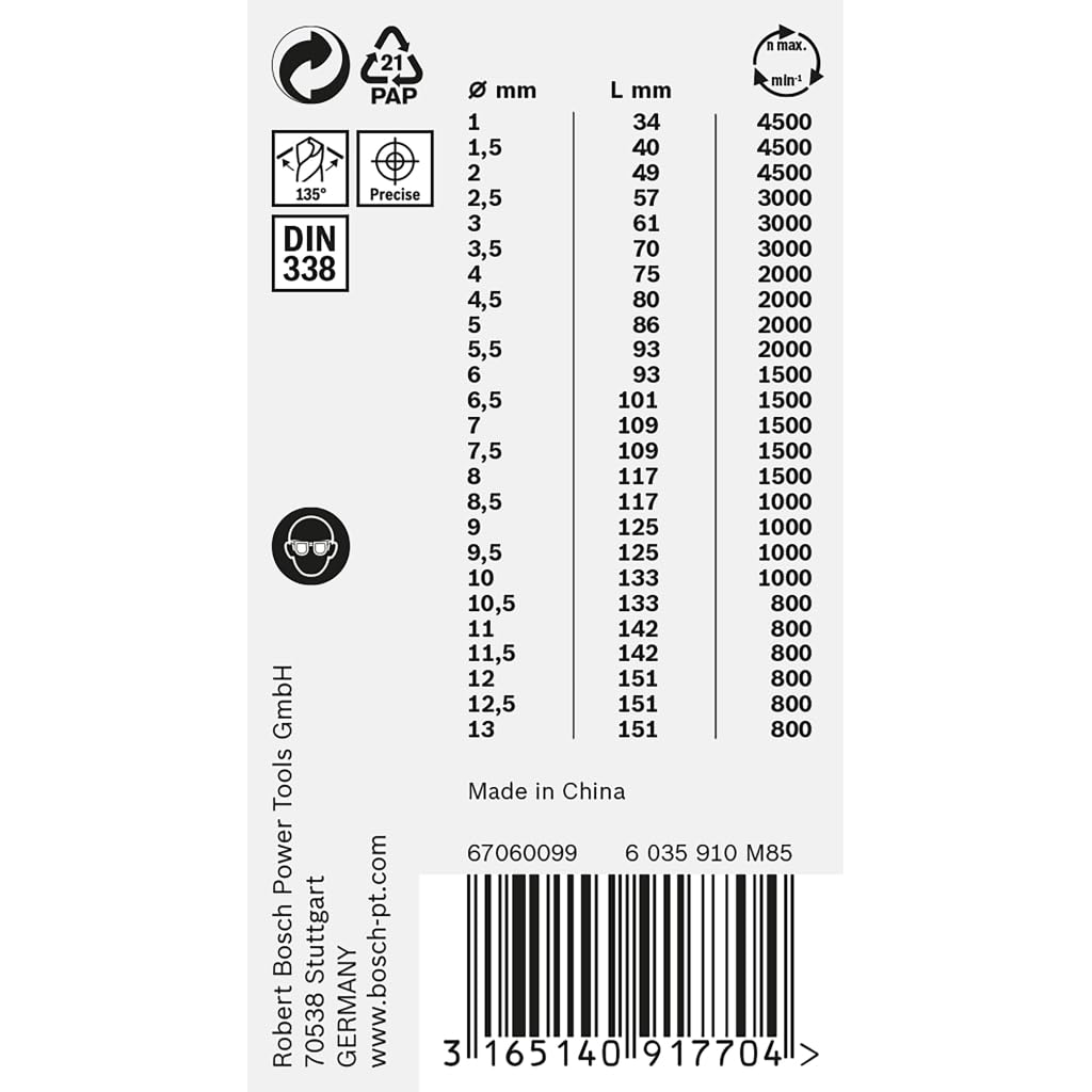 bosch-professional-25tlg-hss-spiralbohrer-pointteq-set-metallbohrer-1-13-mm-in-p image 4