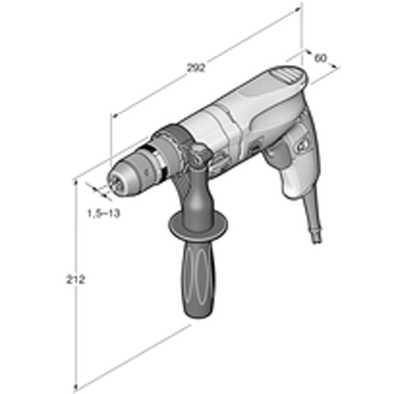 fein-bop-10-2-set-zweigang-bohrmaschine-500-w-bohr-bis-10-mm-rechts-linkslauf image 2