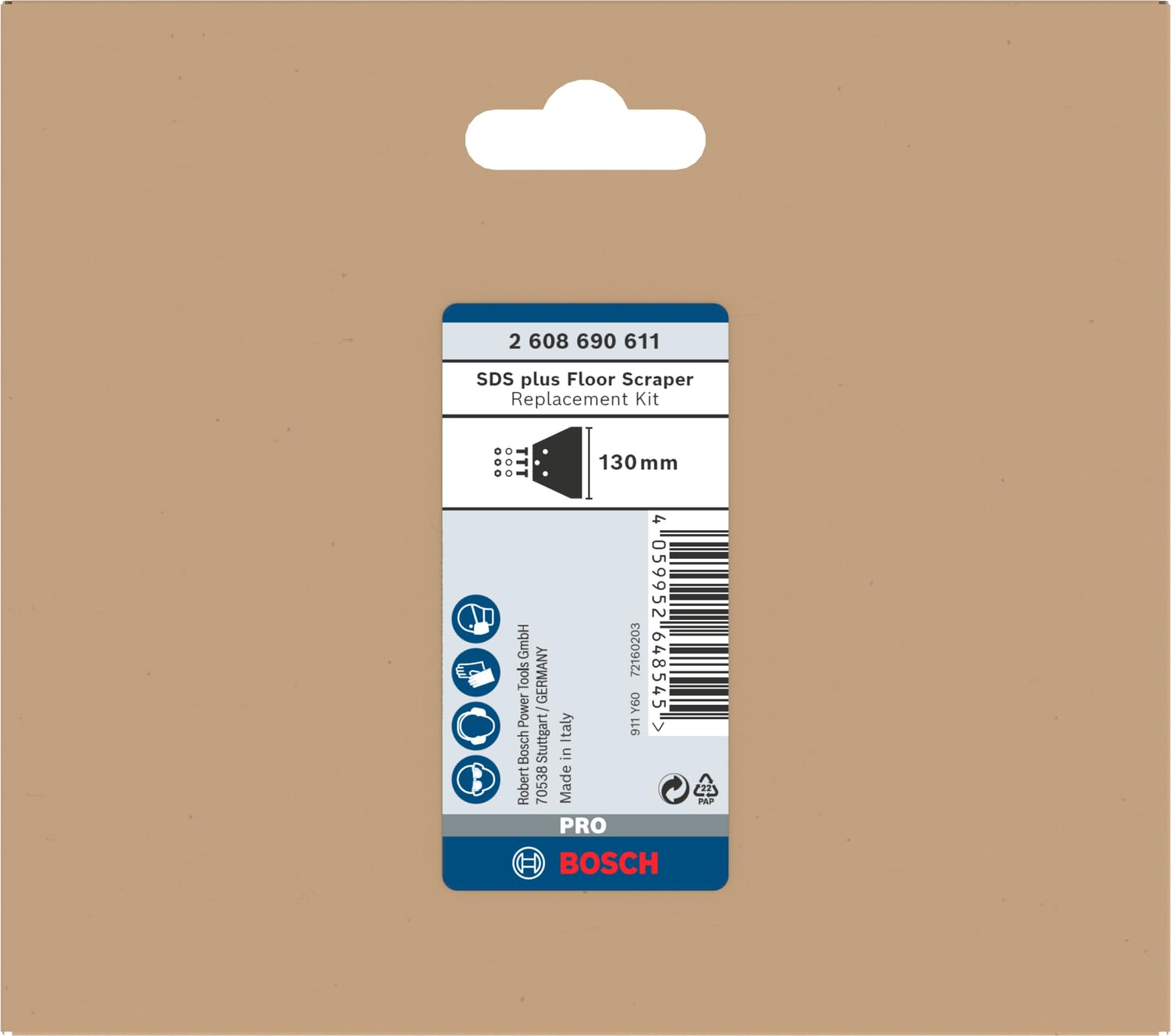 bosch-pro-sds-plus-floor-scraper-ersatzset-130-mm-bodenschaber-klinge-f-r-fliese image 2