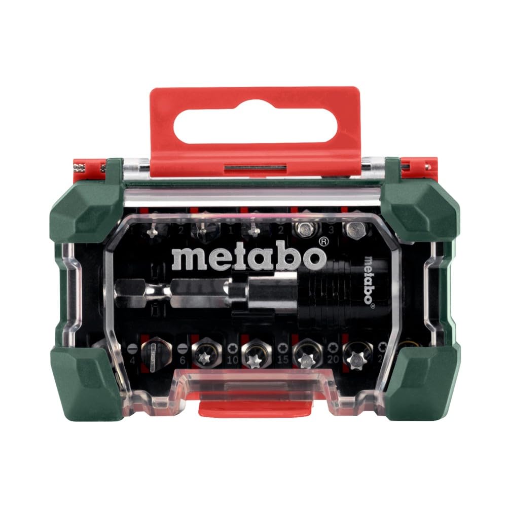 metabo-bit-set-15-teilig-s2-chrom-vanadium-stahl-bits-ph-pz-sl-h-t-mit-magnetisc image 2