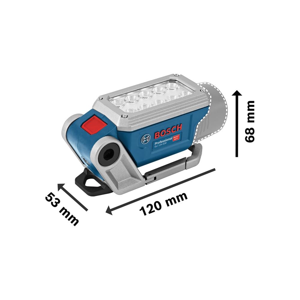 bosch-professional-12v-system-akku-led-lampe-gli-12v-330-330-lumen-10-leds-zwei- image 2