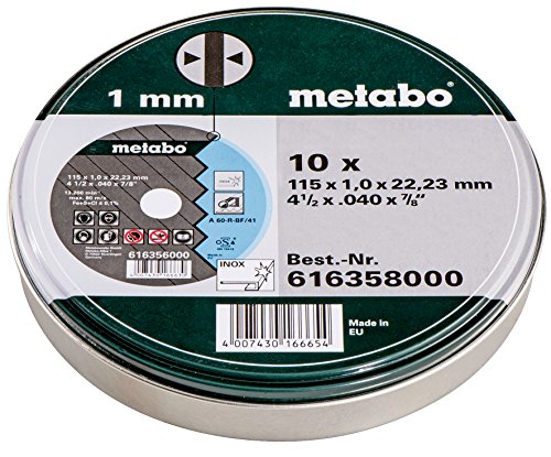 metabo-trennscheiben-sp-115-x-1-0-x-22-23-mm-inox-tf-41-616358000-10-st-ck-d-nne image 4