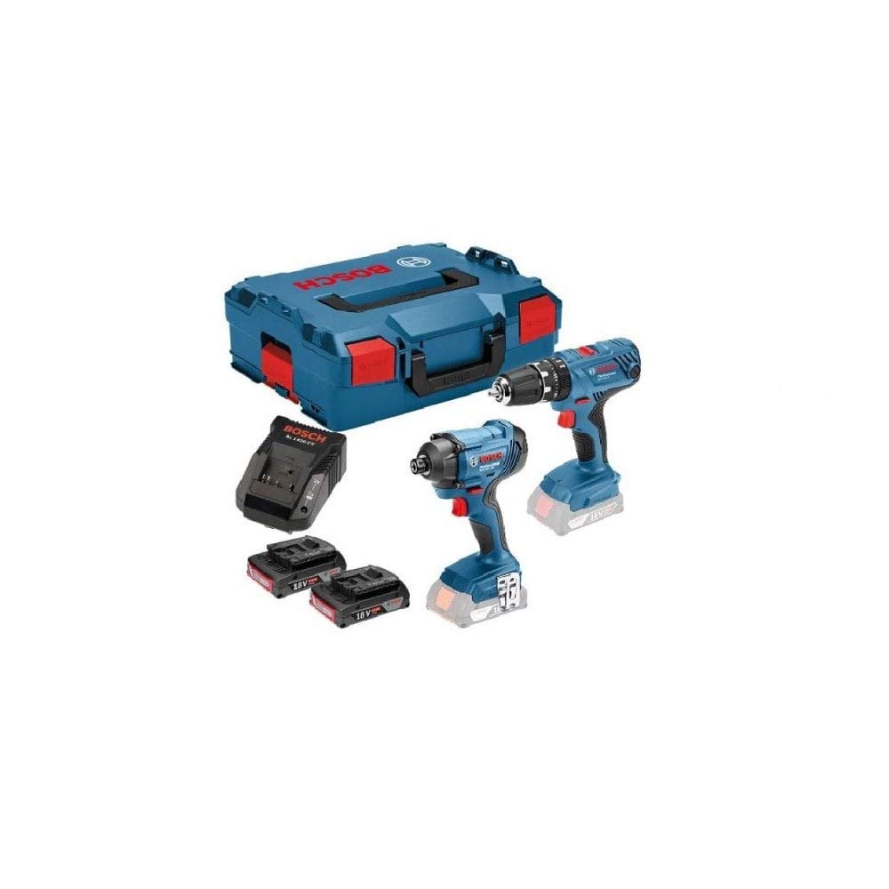 bosch-professional-18v-kombi-kit-gsb-18v-21-gdr-18v-160-schlagschrauber-2x-2-0-a image 1