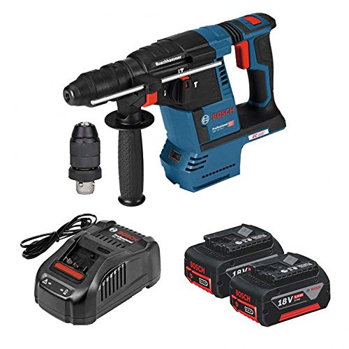 bosch-professional-gbh-18v-26-f-akku-bohrhammer-18v-system-sds-plus-mit-schnellw image 2