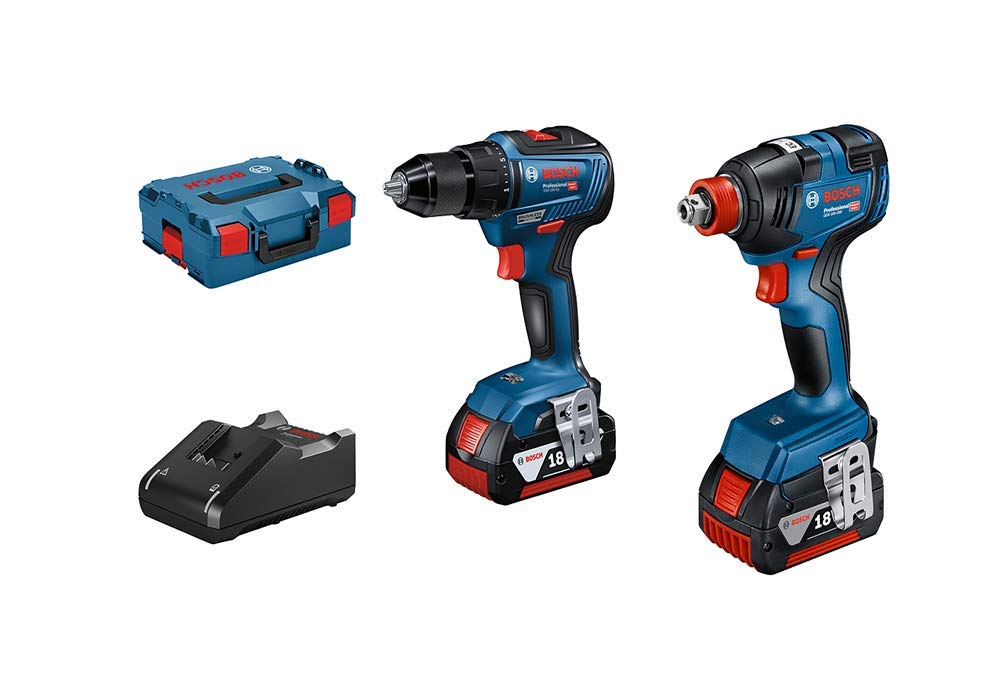 bosch-professional-18v-system-akkuschrauber-set-gdx-18v-200-gsr-18v-55-inkl-2x-g image 1