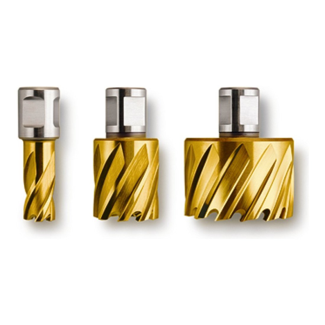 fein-hss-dura-25-kernbohrer-mit-weldon-aufnahme-63134120075-tin-beschichteter-hs image 1