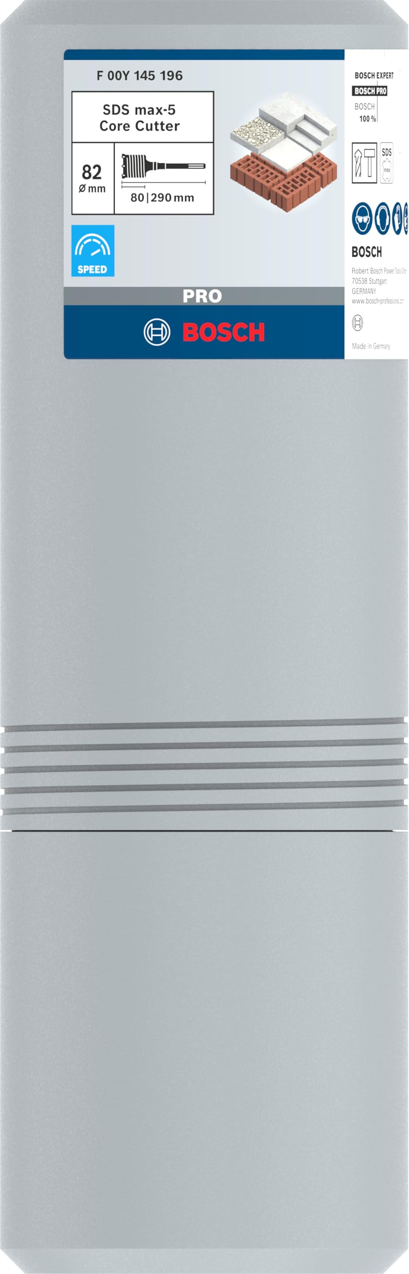 bosch-corona-sds-max-9-kernbohrkrone-82-x-160-x-290-mm-f-r-bohrh-mmer-mit-sds-ma image 2
