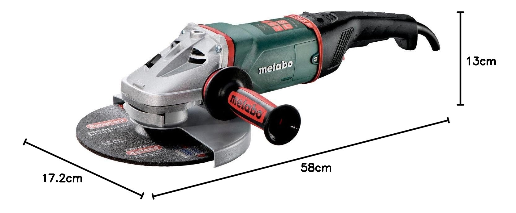 metabo-we-26-230-mvt-quick-winkelschleifer-230-mm-2-600-w-marathon-motor-werkzeu image 8