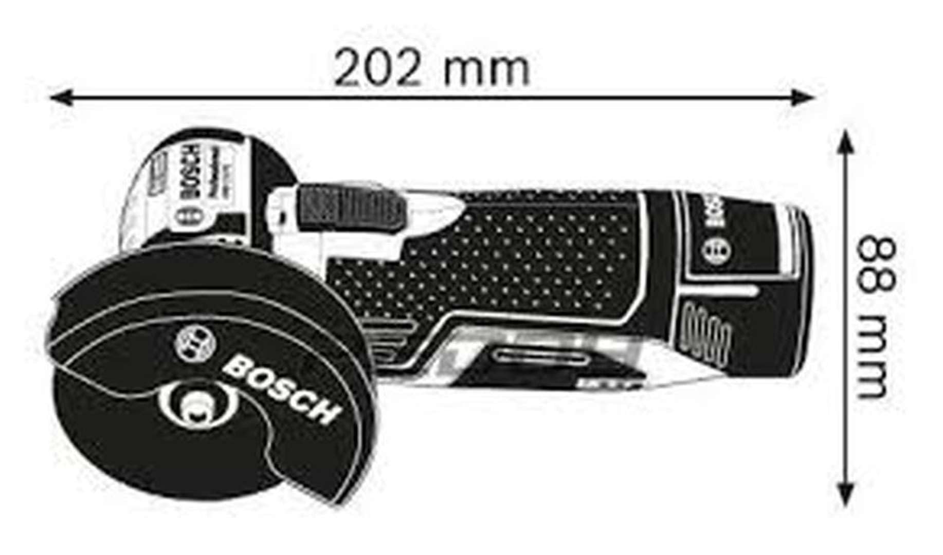 bosch-professional-12v-system-akku-winkelschleifer-gws-12v-76-2x-3-0-ah-akku-sch image 2