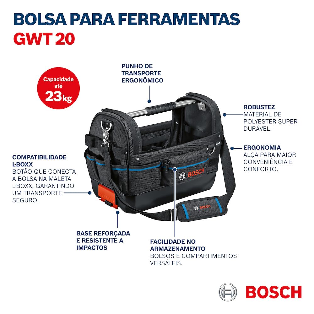 bosch-professional-werkzeugtasche-gwt-20-proclick-system-kompatibel-mit-l-boxx-1 image 8