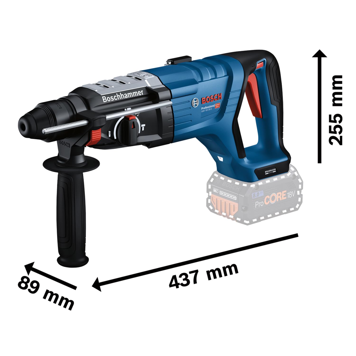 bosch-professional-18v-system-akku-bohrhammer-gbh-18v-28-d-3-4-j-schlagenergie-b image 5