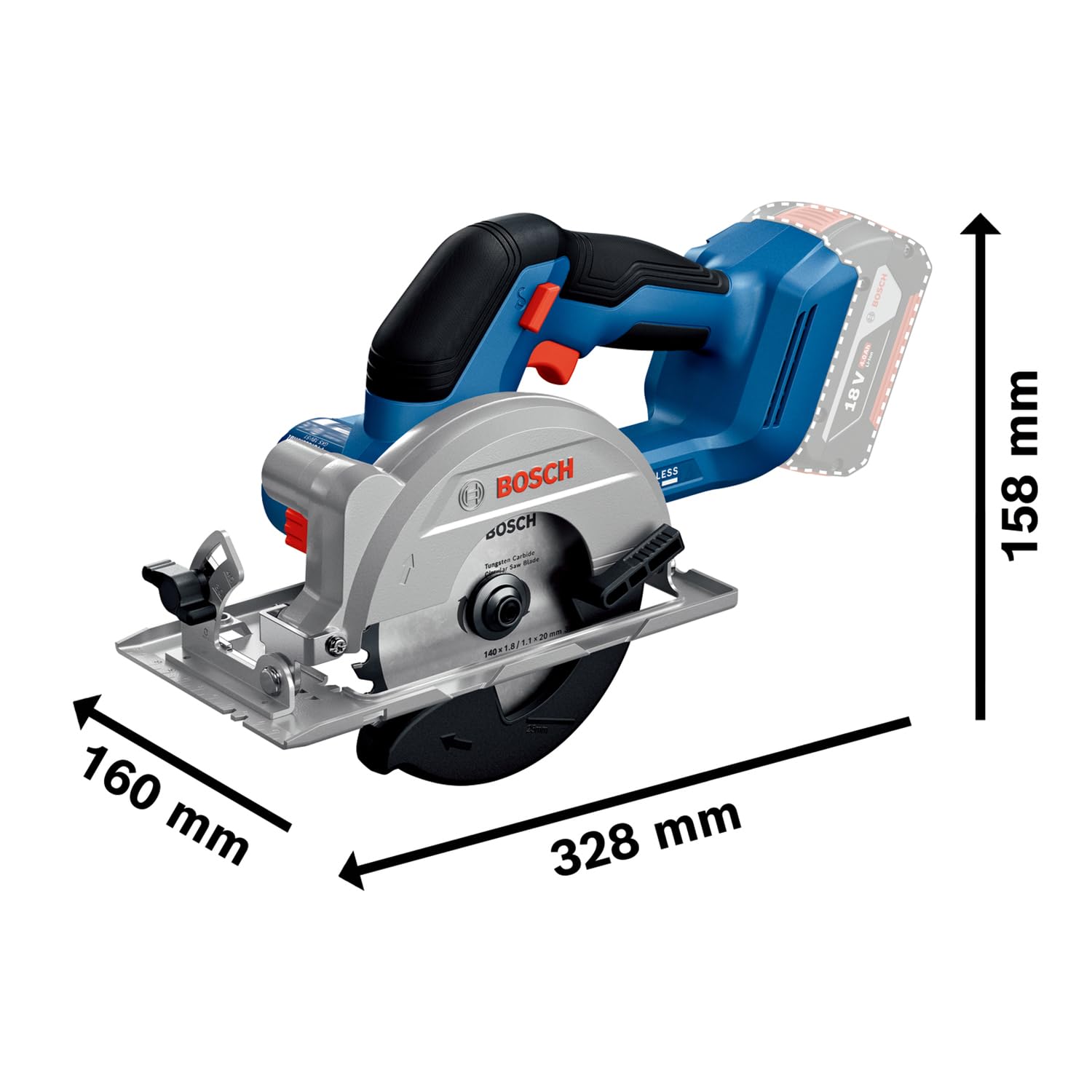 bosch-professional-18v-system-akku-kreiss-ge-gks-18v-51-mit-2-18v-gba-4-0ah-akku image 5