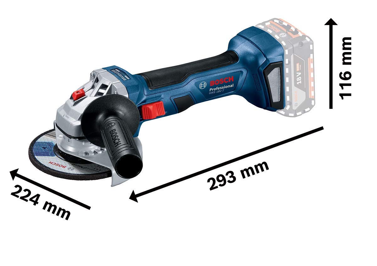 bosch-professional-18v-system-gws-18v-7-akku-winkelschleifer-b-rstenlos-inkl-2x- image 3