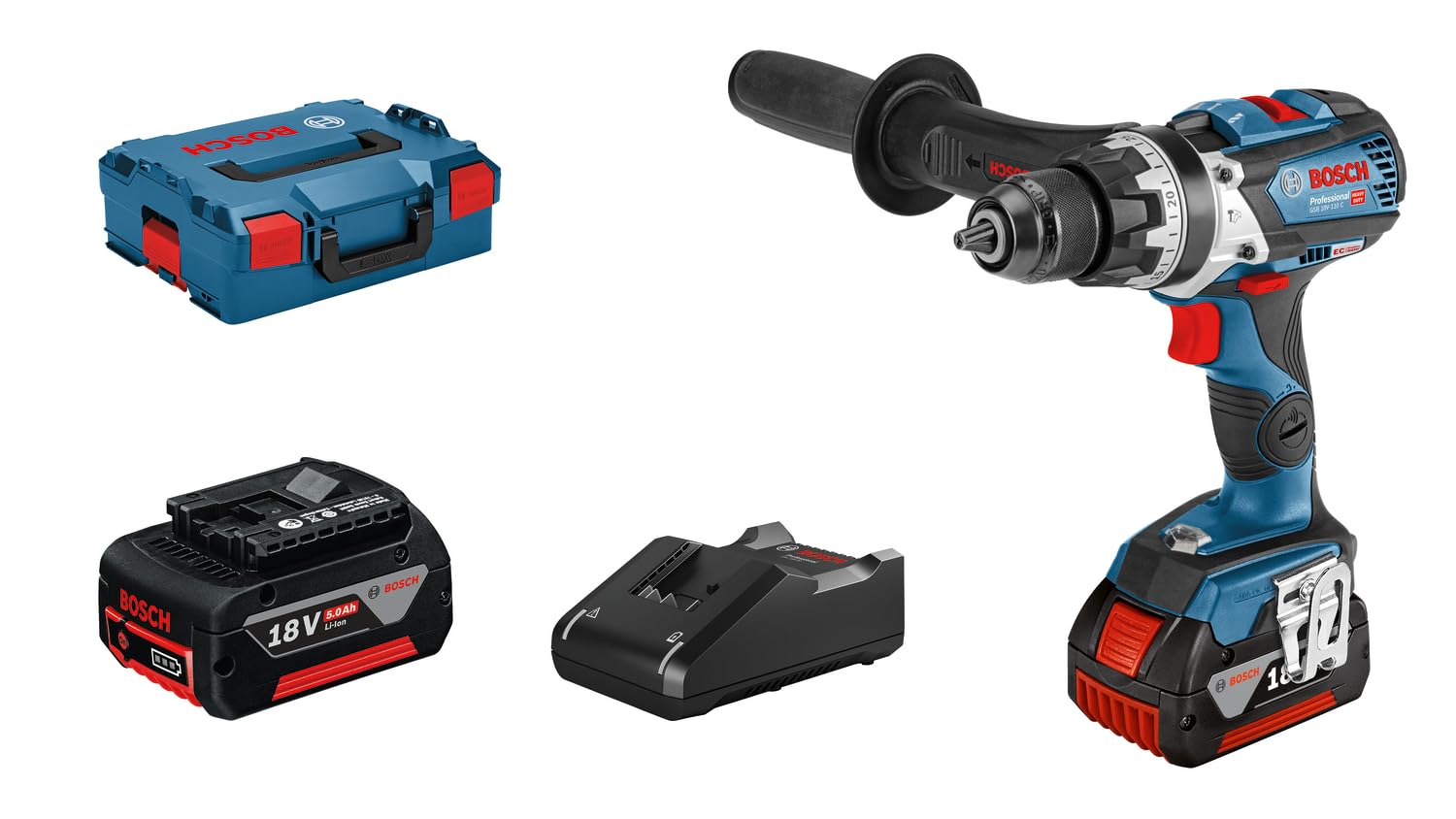 bosch-professional-gsb-18v-110-c-akku-schlagbohrschrauber-set-2-5-0-ah-akku-schn image 2