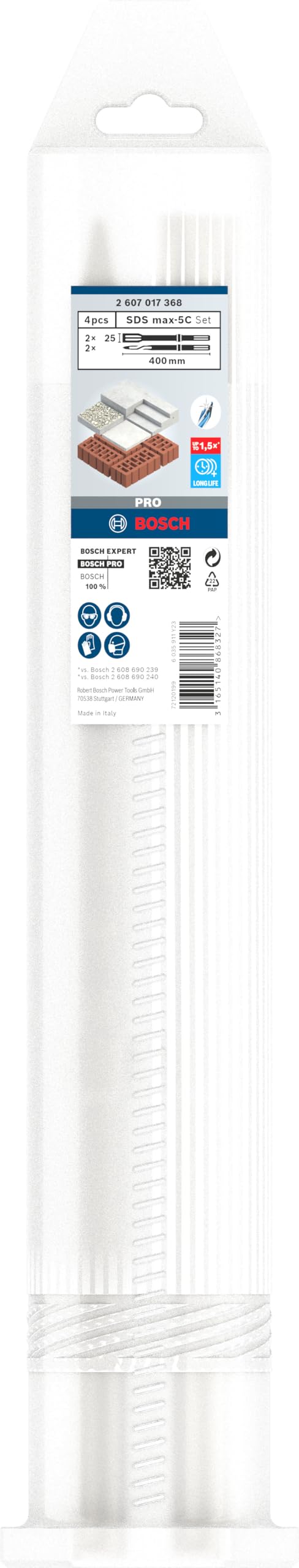 bosch-professional-4tlg-sds-max-5c-mei-el-set-rtec-spitz-und-flachmei-el-400-mm- image 2
