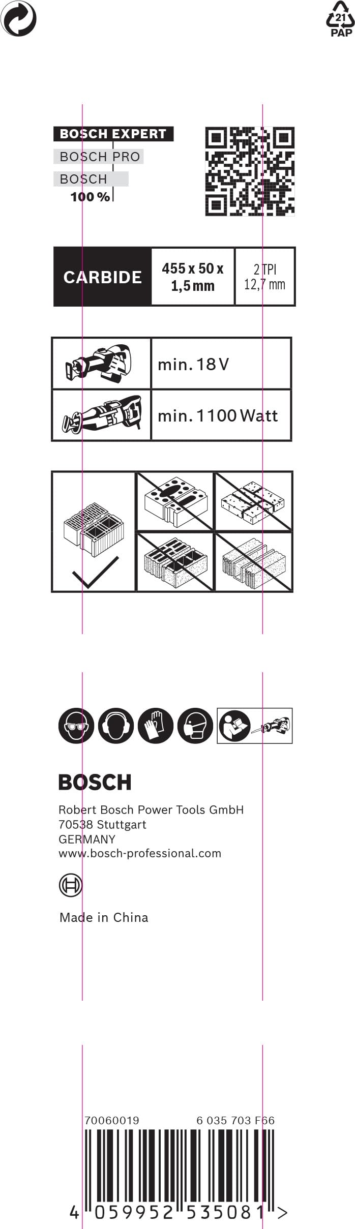 bosch-expert-hollow-brick-s-2243-hm-s-bels-geblatt-455-mm-mit-carbide-z-hnen-f-r image 4