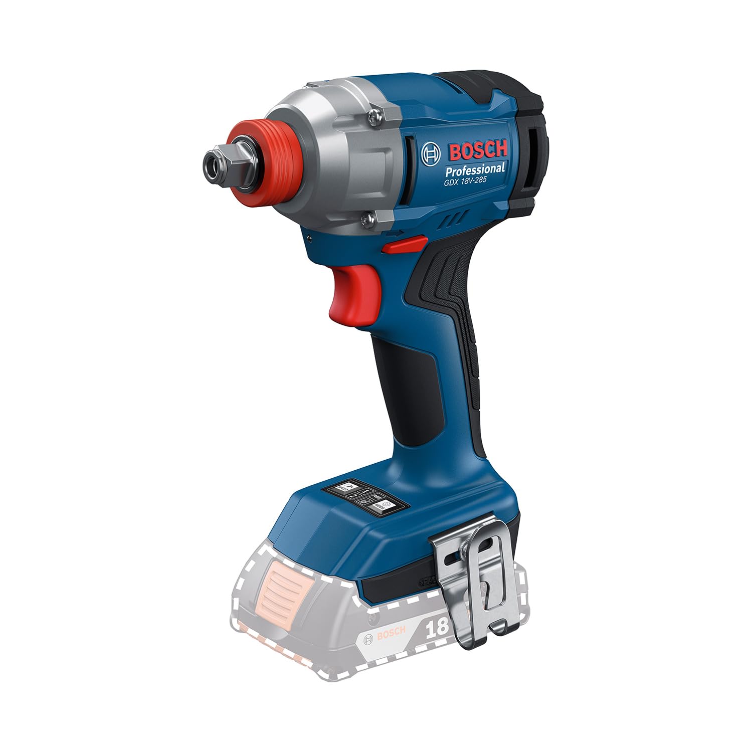 bosch-professional-gdx-18v-285-akku-drehschlagschrauber-18v-system-2-in-1-bit-nu image 1