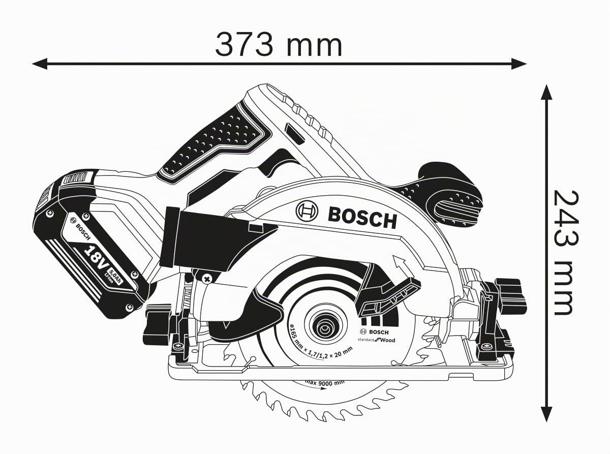 bosch-professional-18v-system-akku-handkreiss-ge-gks-18v-57-g-57-mm-schnitttiefe image 6