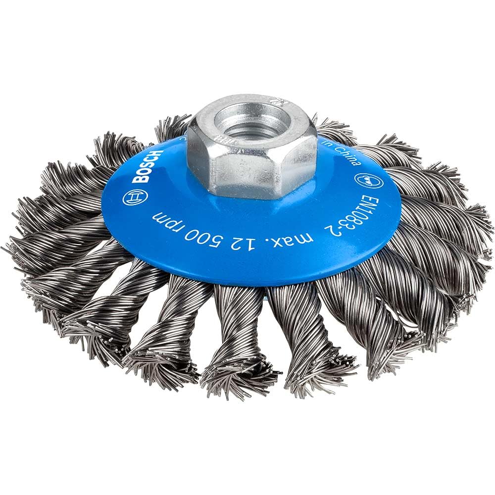 bosch-pro-steel-longlife-kegelb-rste-mit-gezopftem-draht-100-mm-m14-gewinde-f-r- image 1