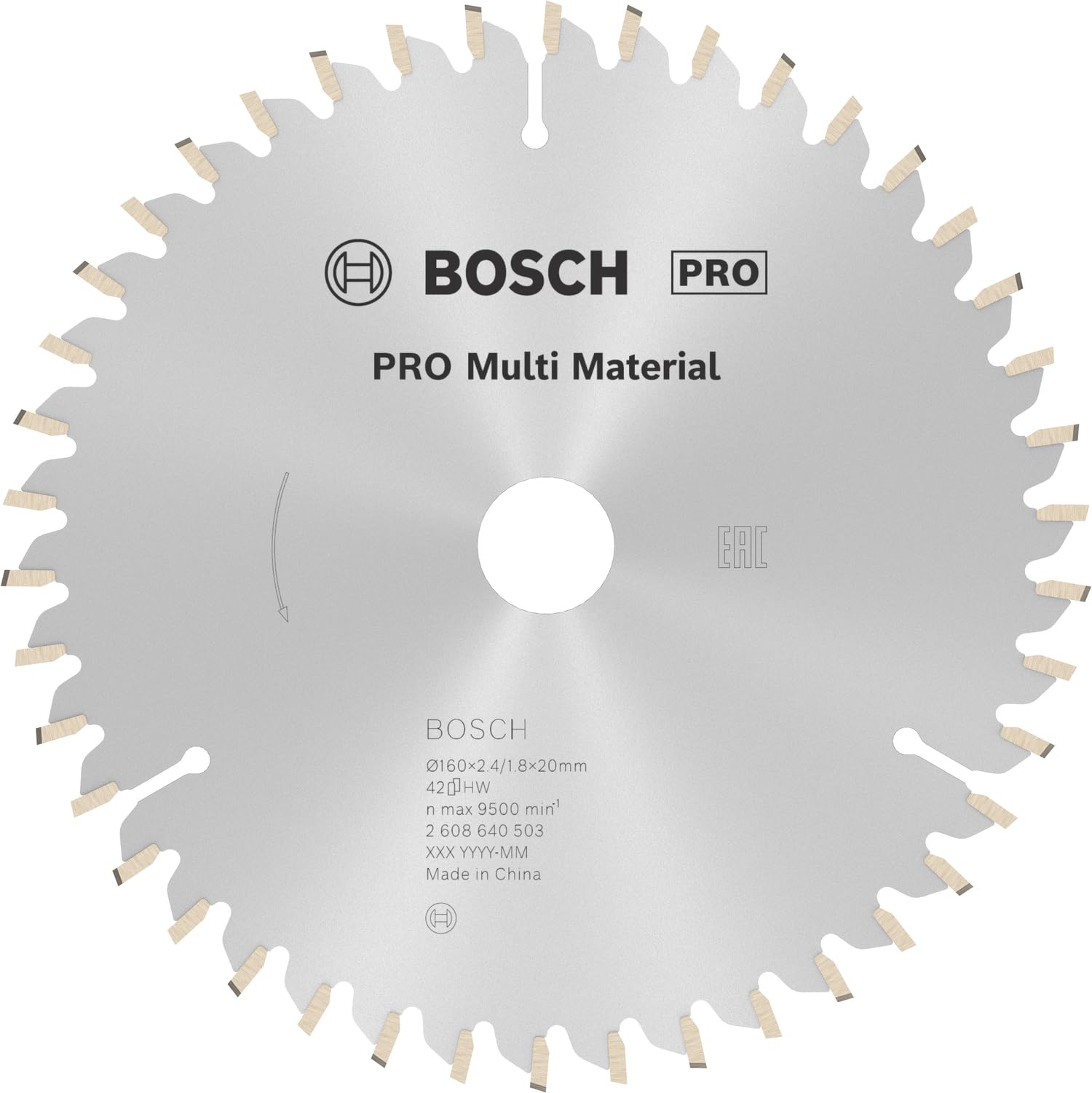 bosch-professional-2608640509-kreiss-geblatt-multi-material-190-mm-30-mm-bohrung image 8