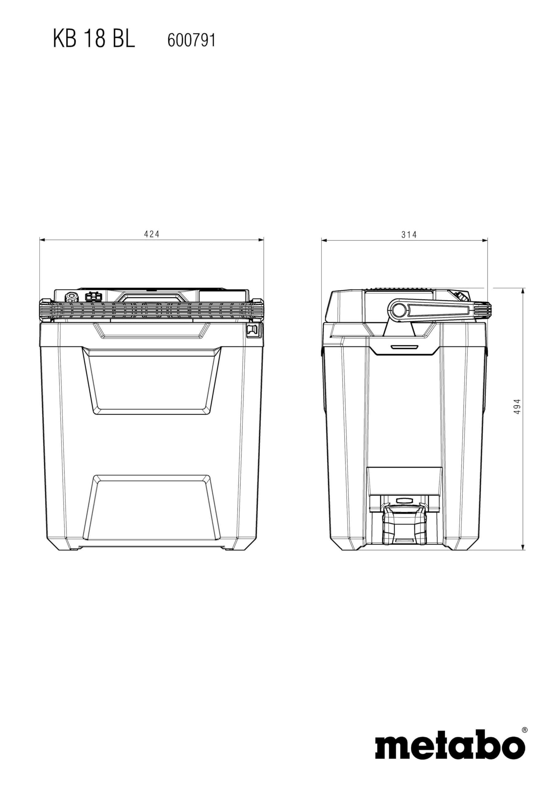 metabo-akku-k-hlbox-kb-18-bl-18-v-brushless-k-hl-und-warmhaltebox-ohne-akku-f-r- image 2
