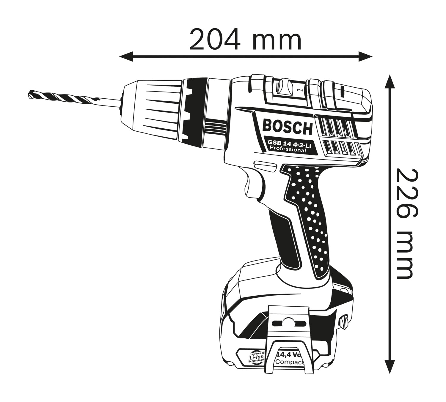 bosch-professional-gsb-14-4-2-li-akku-schlagbohrschrauber-14-4v-2-gang-planeteng image 2
