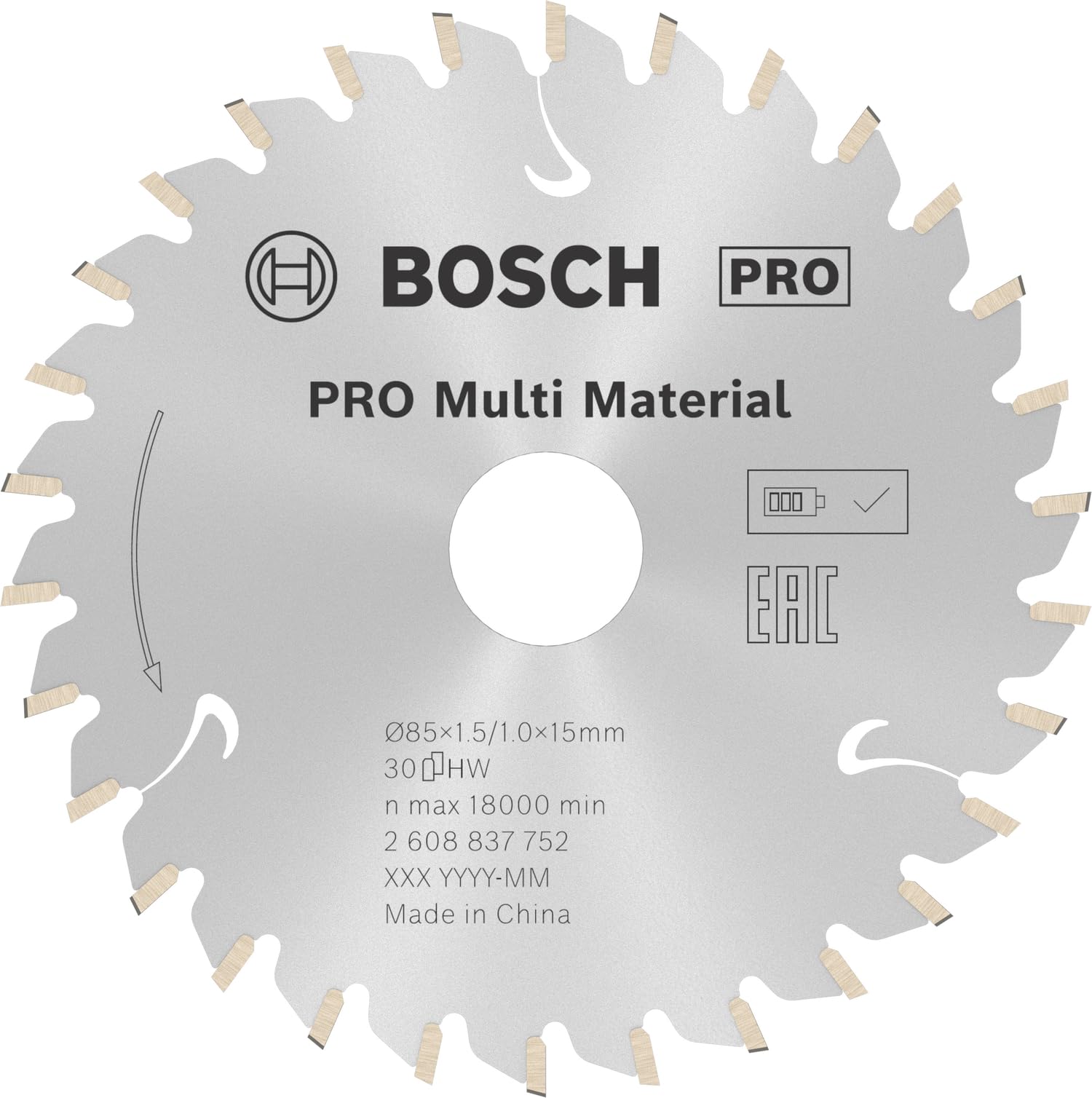 bosch-pro-multi-material-kreiss-geblatt-85-x-1-5-x-15-mm-f-r-akku-handkreiss-gen image 1