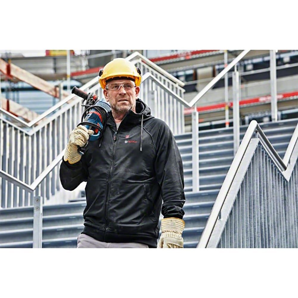 bosch-professional-beheizbare-sweatjacke-ghh-12-18v-xa-gr-e-m-inkl-usb-ladeadapt image 2