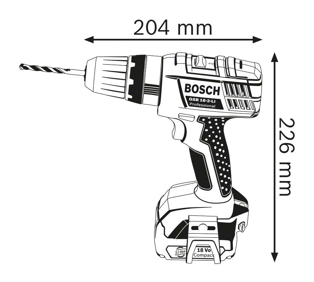 bosch-professional-gsb-18-2-li-akku-bohrschrauber-18v-system-kombi-set-mit-2x-2- image 3