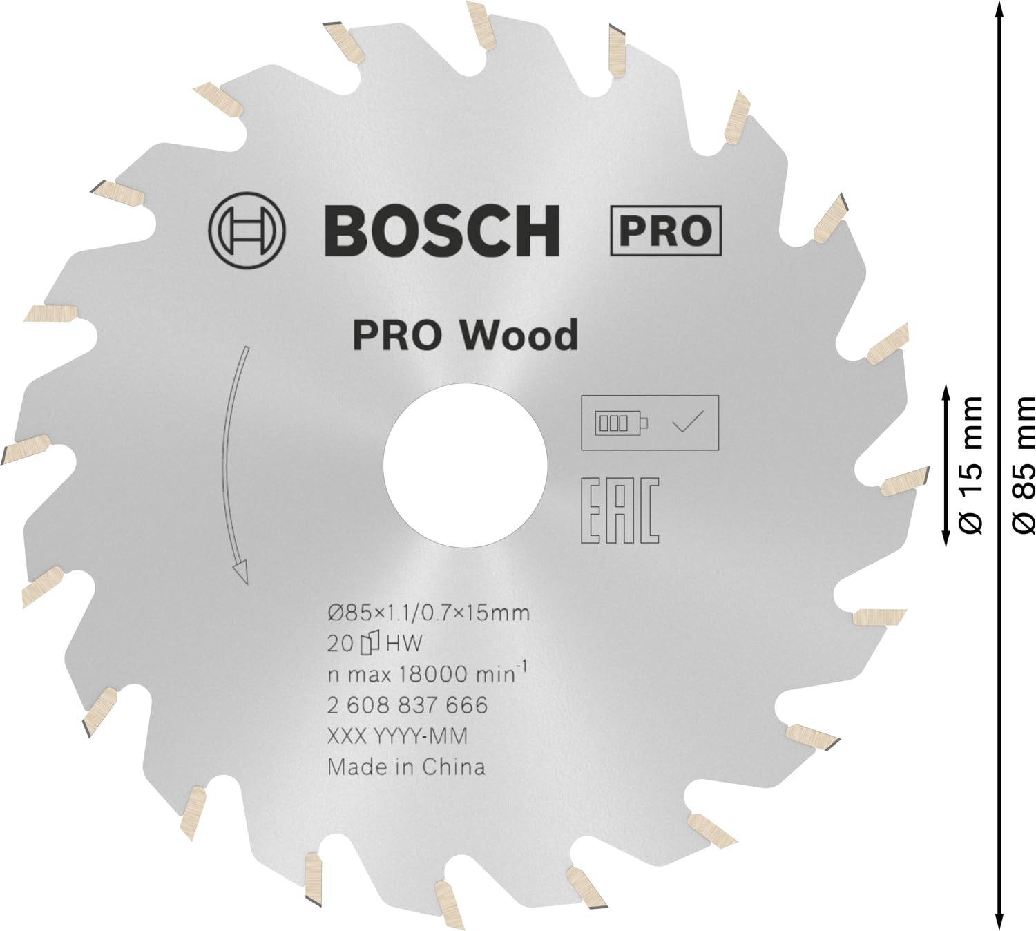bosch-professional-pro-wood-kreiss-geblatt-f-r-akku-handkreiss-gen-85-x-1-1-x-15 image 3