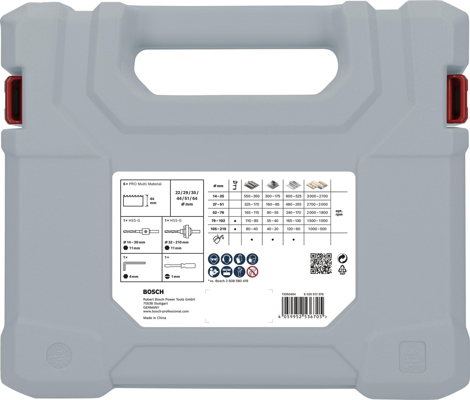 bosch-professional-12-tlg-pro-multi-material-lochs-ge-set-22-64-mm-mit-standarda image 4
