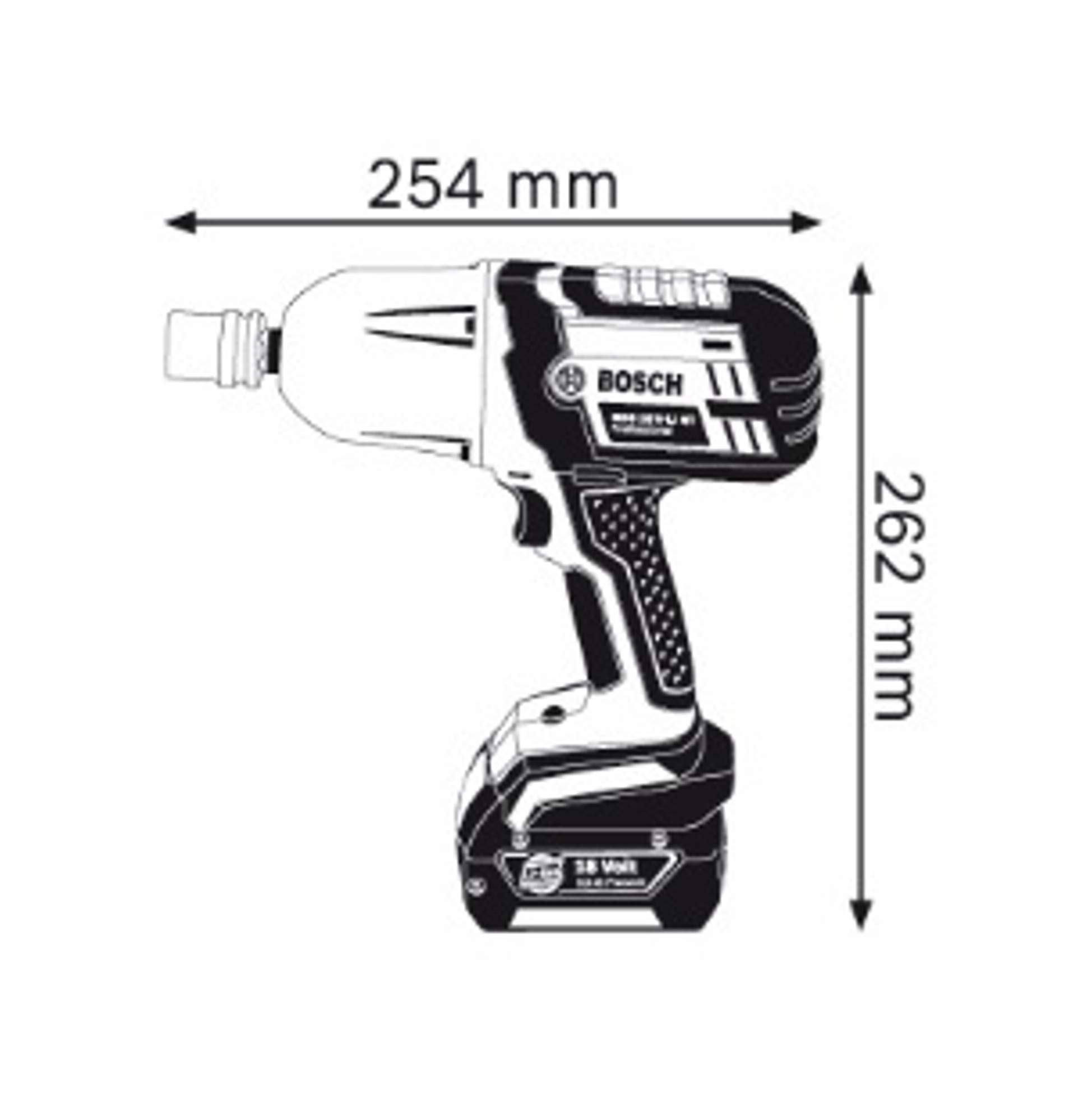 bosch-professional-gds-18v-li-ht-akku-drehschlagschrauber-18v-system-max-650-nm- image 3