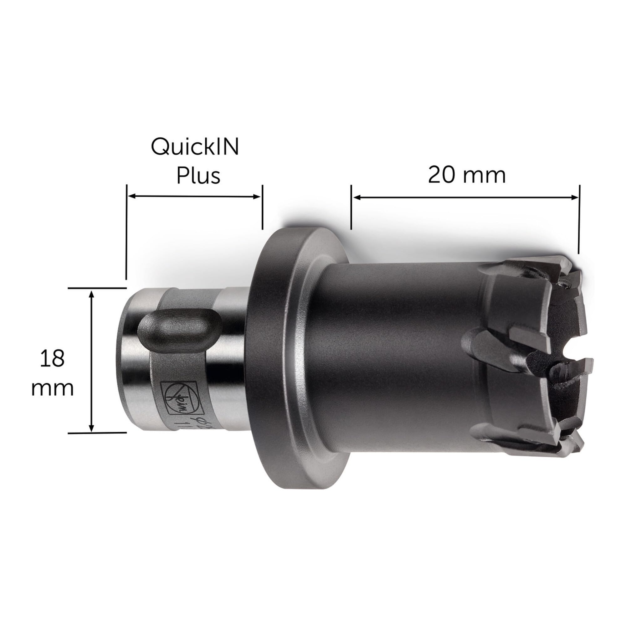 fein-hm-ultra-kernbohrer-15-5-mm-quickin-plus-aufnahme-tialn-beschichtet image 3