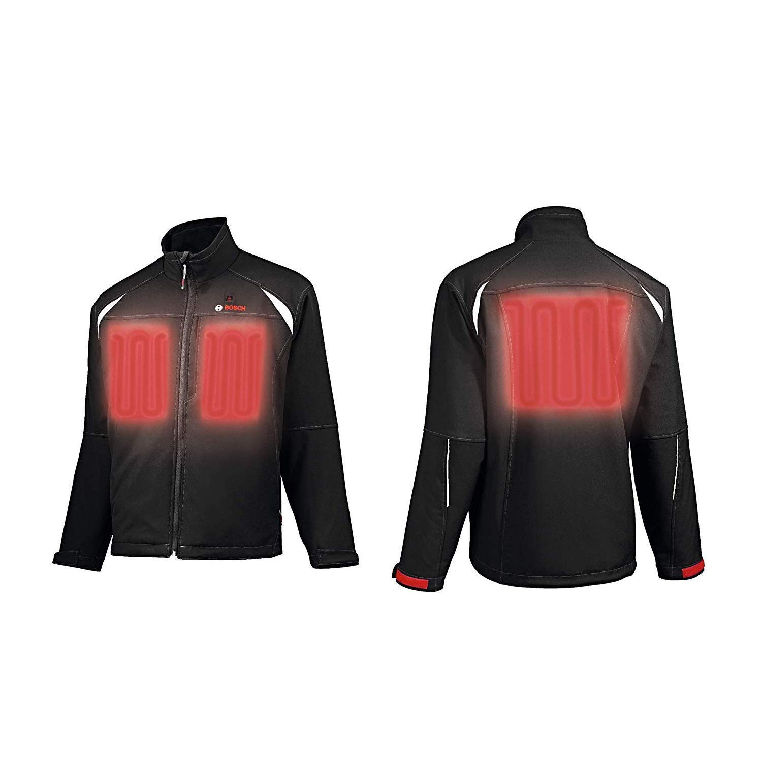 bosch-professional-ghj-12-18v-beheizbare-softshell-jacke-unisex-inkl-2-0-ah-akku image 5