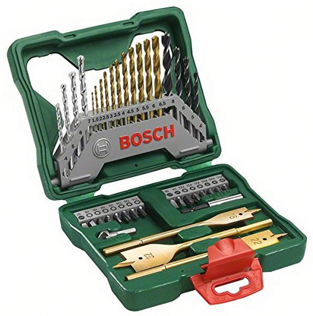 bosch-x-line-50tlg-titanium-bohrer-und-schrauber-set-hss-tin-stein-und-holzbohre image 8