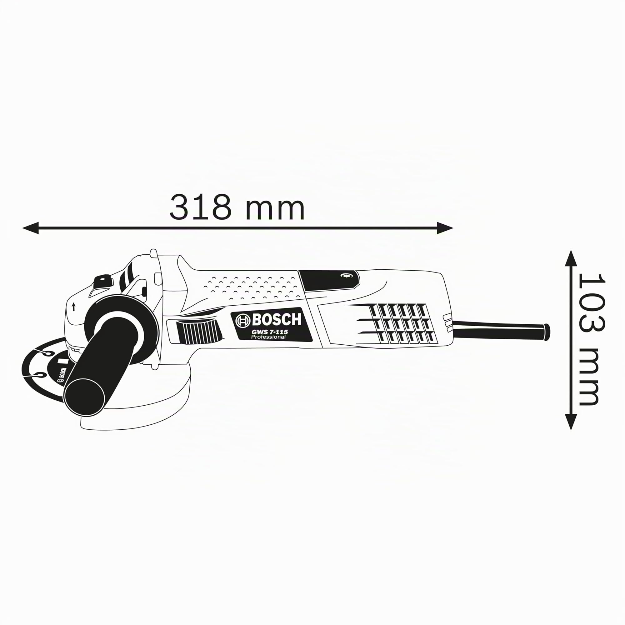 bosch-professional-gws-7-115-e-winkelschleifer-115-mm-scheiben-720-watt-drehzahl image 2