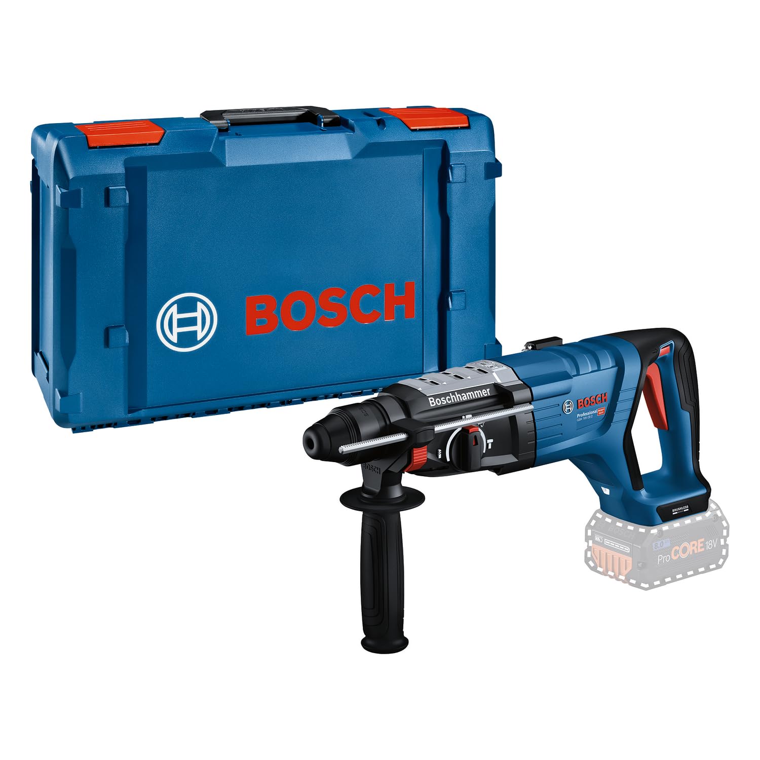 bosch-professional-18v-system-akku-bohrhammer-gbh-18v-28-d-3-4-j-schlagenergie-b image 1