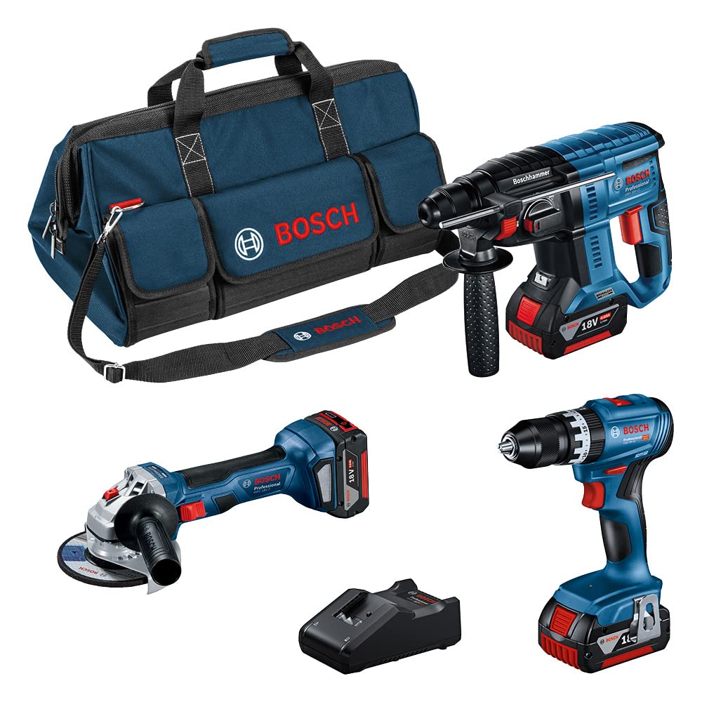 bosch-professional-18v-system-combo-kit-gsb-18v-45-gbh-18v-21-gws-18v-7-akku-set image 1