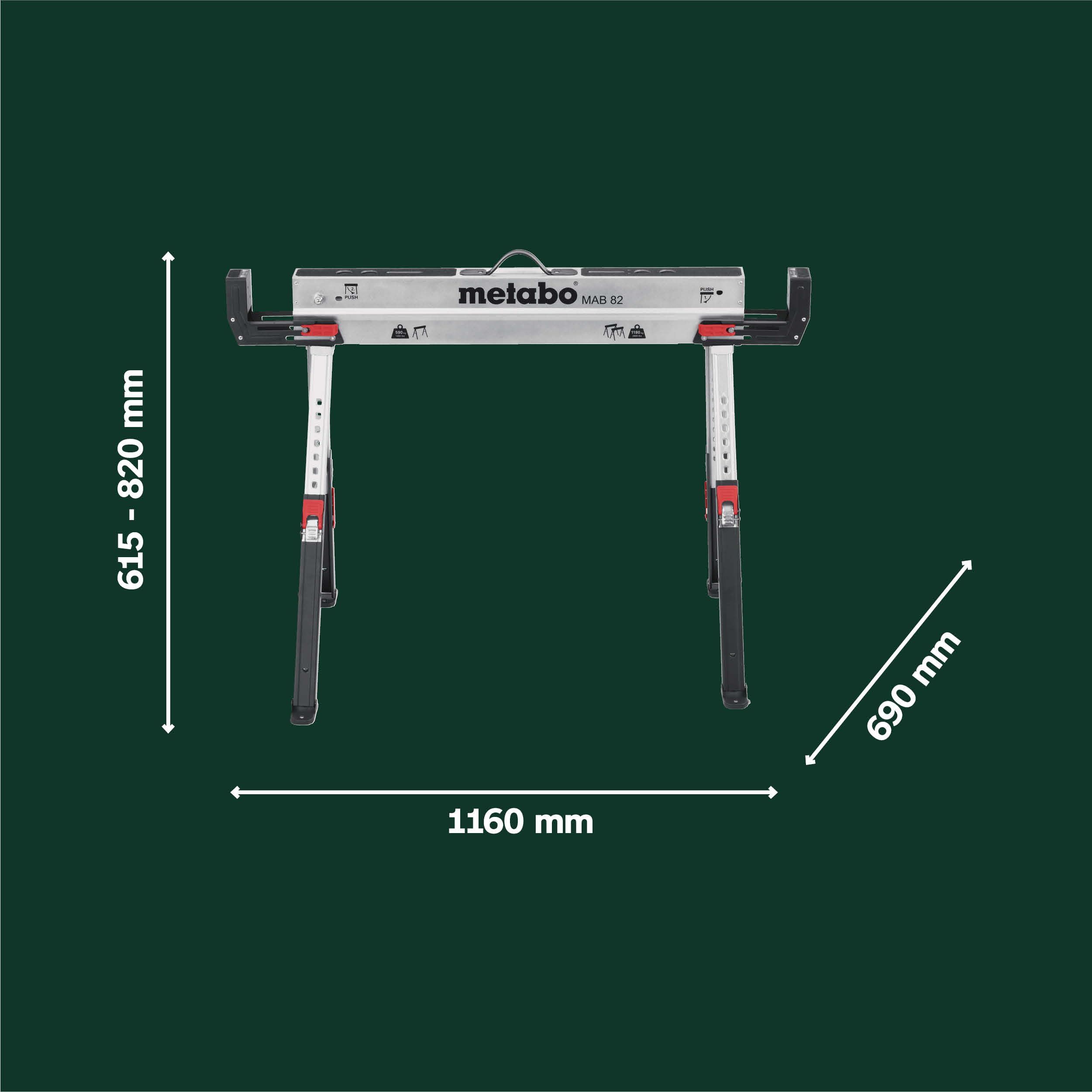 metabo-mab-82-2-arbeitsbock-set-2er-set-h-henverstellbare-stahl-unterstellb-cke- image 4