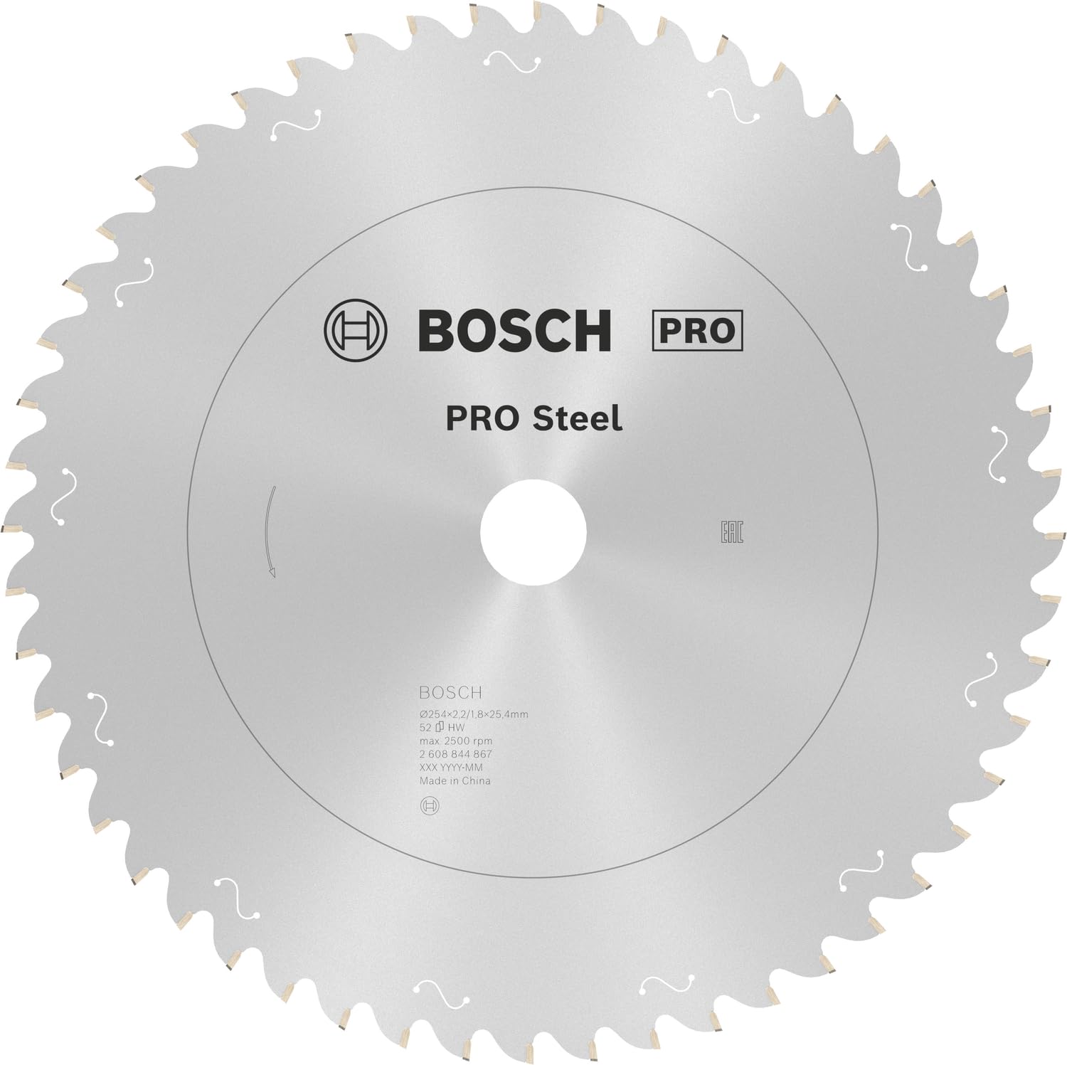 bosch-pro-steel-kreiss-geblatt-254-x-2-2-x-25-4-mm-t52-carbide-kreiss-geblatt-f- image 1